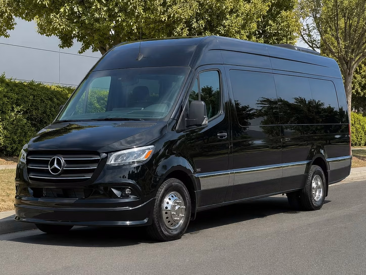 sprinter van with driver