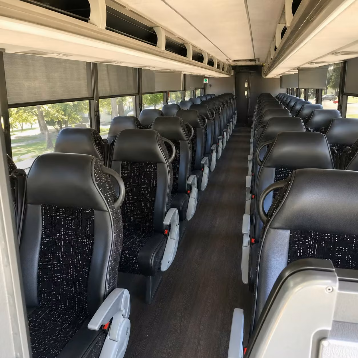 valdosta charter bus rental inside
